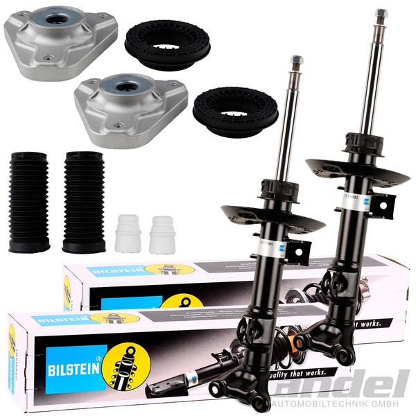 2X Bilstein B4 StossdÄMpfer + Domlager Vorne Passend FüR Mercedes E-KLASSE W212-image