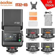 Godox IT32 TTL Camera Flash  X5C/S/N/F Flash Trigger for Canon/Sony/Nikon/Fuji