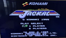 Jackal Nintendo NES Cart Only Authentic / Tested Clean (See Pics)