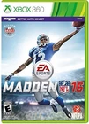 Madden NFL 16 For Xbox 360 American Football Sports Very Good 9E