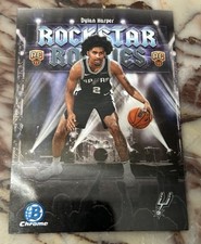 2025-26 Bowman Basketball DYLAN HARPER - Rockstar Rookies INSERT - RC Spurs