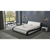Bett Lederbett Polsterbett Moderne Doppel Schlafzimmer Ehebett Betten Farbwahl!