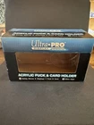 Puck and Card Acrylic Holder in Ultra Pro Display Series Holder - Empty