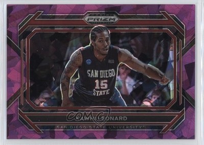 2023 Panini Prizm Draft Picks Purple Ice Variations /149 Kawhi Leonard #60 0v2h