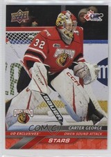 2024-25 Upper Deck CHL Stars Exclusives 23/100 Carter George #331 0ip6