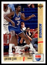 1991-92 Upper Deck Antoine Carr Sacramento Kings #313