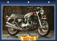 Fiche Moto : HONDA CB 550 Four K3 1976 (1976-1979)