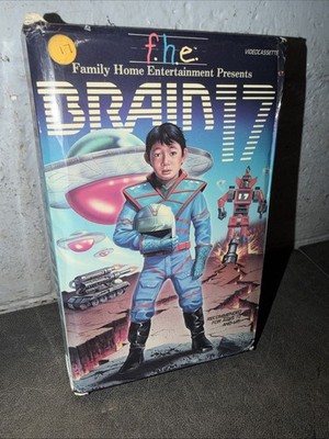 BRAIN 17 VHS TAPE 1982 (Big Box) Obscure Japanese Kids Sci-Fi RARE/OOP F.H.E.