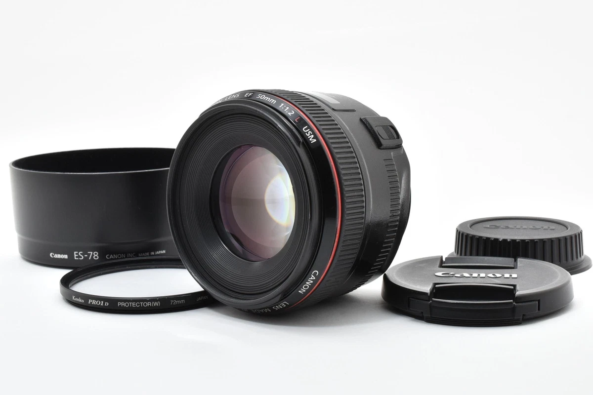 Canon EF f/1.2 Camera Lenses 50mm Focal for sale - eBay