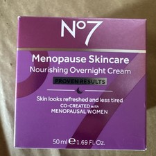 No7 Menopause Skincare Nourishing Overnight Cream 50 ml 1.69 oz