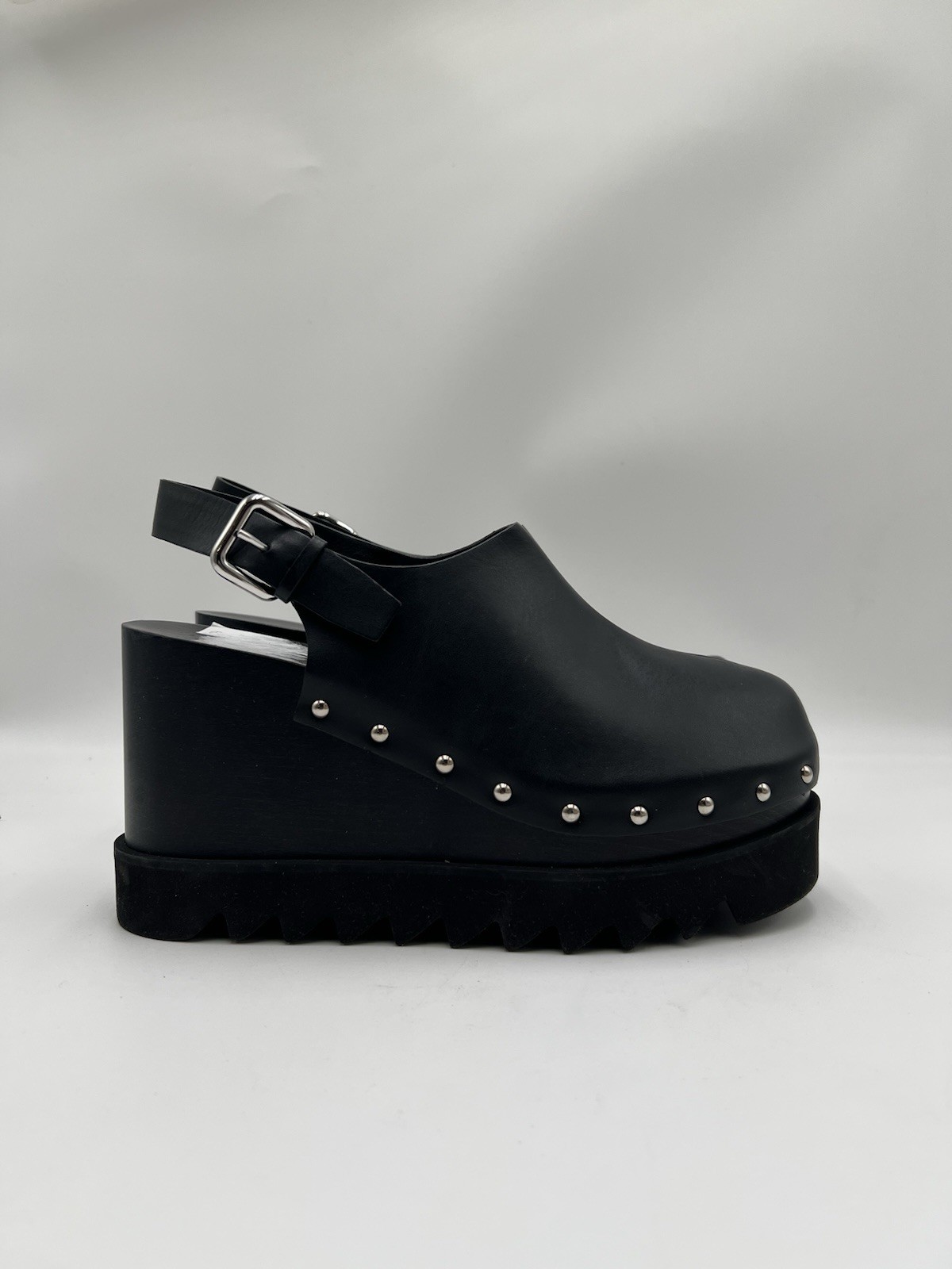 Stella McCartney Elyse platform slingback clogs B… - image 1