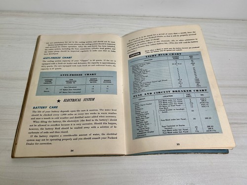 Vintage 1955 PACKARD CLIPPER Owners Manual Guide - Picture 12 of 23