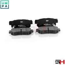 BRAKE PAD SET DISC BRAKE GH-411218 FOR HYUNDAI D3EA 1.5L 3cyl GETZD4FA 1.5L 4cyl