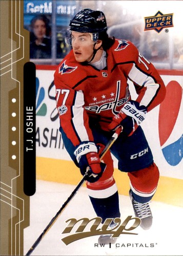 2018 Upper Deck MVP T.J. Oshie #63 card