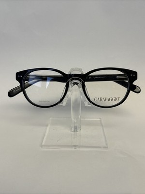 Caravaggio Eyewear Eyeglasses LT50236820 C810 Black Frames Only BLK 49-19-145
