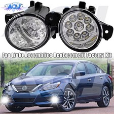 Fits For Nissan Altima 2007-2016 Left & Right Side Fog Light Lamp Assembly Pair
