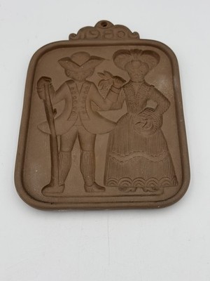 Vintage 1980 Pottery Hartstone Cookie Mold