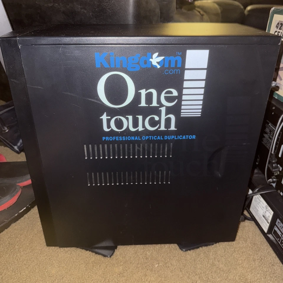 Kingdom One Touch KDV7A Professional 1:7 DVD/CD Duplicator TESTED - Image 2 of 4