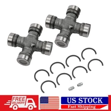 2x Premium Driveshaft Universal Joints Pair Front or Rear Moog 534G US