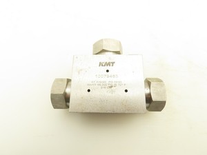 KMT 10079465 Tee Coupling For Waterjet 9/16" 66,000 PSI@72°F 316 CW