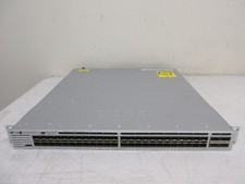 Cisco WS-C3850-48XS-E 48 Port 10G SFP Fiber Switch w/2x PSU