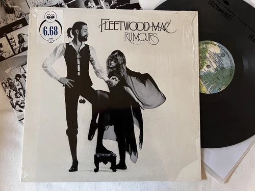 First Pressing - Fleetwood Mac “Rumours”  W/Poster. In Shrink!  Play Tested.