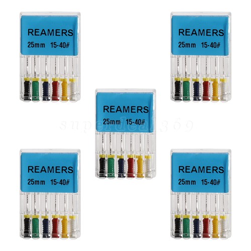 10-100Pack Dental Endodontic Endo Root Canal R-File Steel 25mm Assorted Hand Use - 第 3/22 張圖片