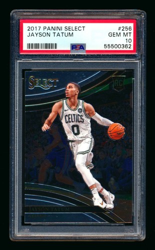 Jayson Tatum #256 2017 Panini Select card