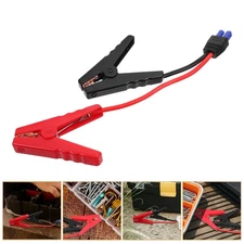 Car Jump Starter Cable Kit with Clips for Battery and Emergency Power Needs