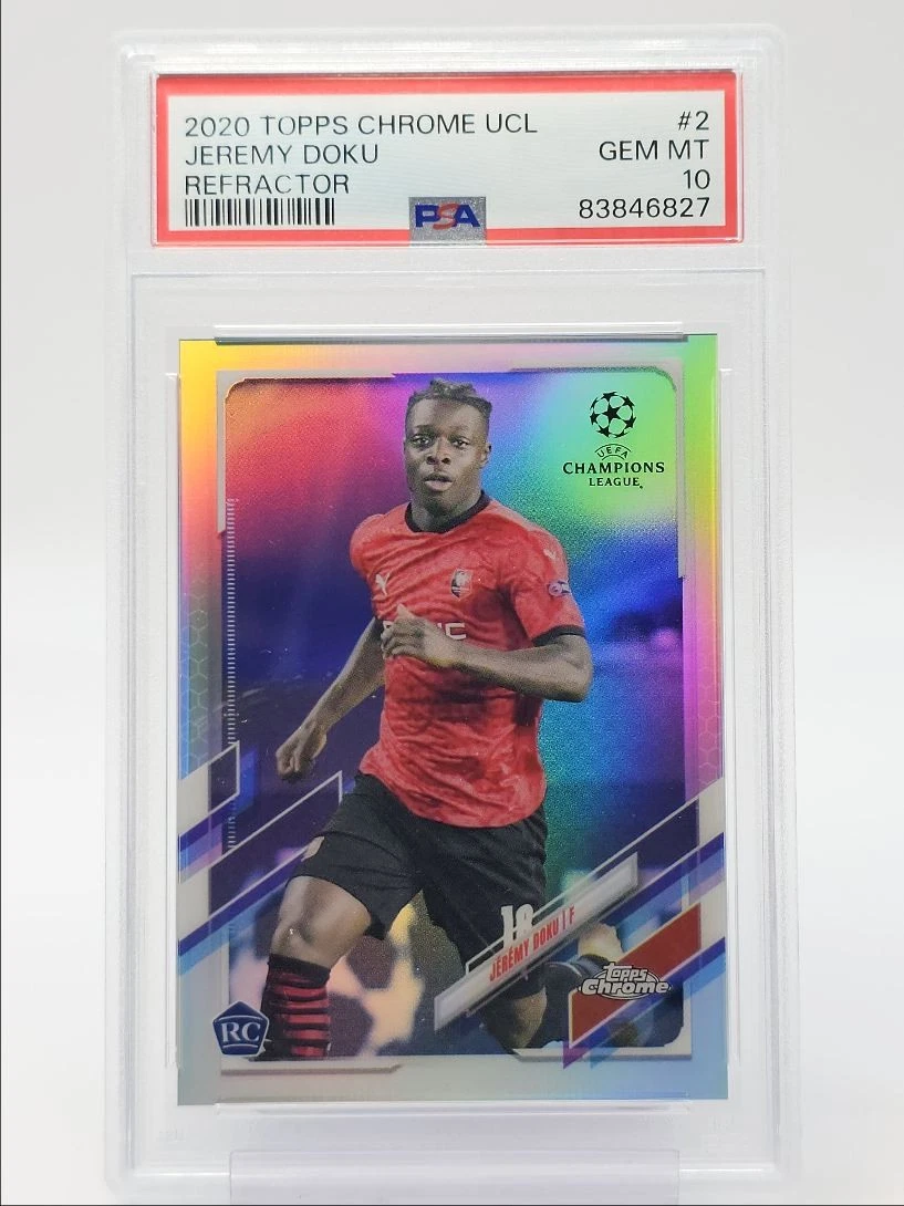 Jeremy Doku Trading Cards for sale | eBay