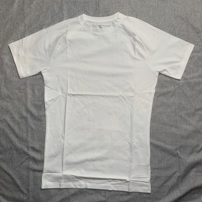 Athletic Fit T-shirt In White-Medium -Brand- Tailored Athlete