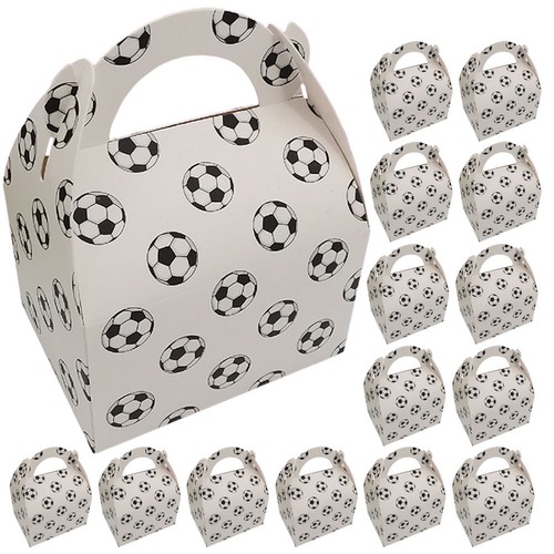 Soccer Box Letters Soccer Candy Boxes White Paper Reusable Gift Box for Treats and Small ...