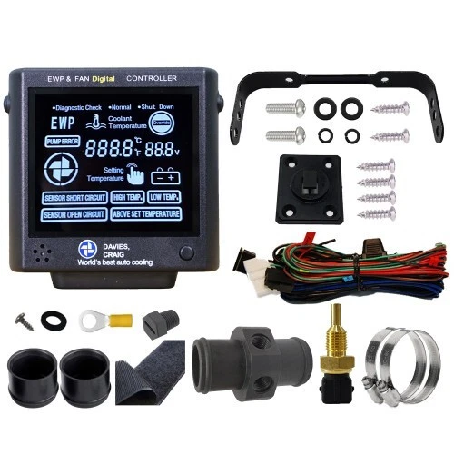 Davies Craig 8990 147LPM Electric water pump + controller 12V Alloy EWP140 3YrWy - Picture 4 of 4