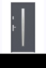 PORTA ESTERNA DI DESIGN CON TELAIO IN ALLUMINIO