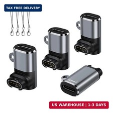 USB C to Garmin Watch Charger Cable Adapter 4-Pack,Type-C Garmin Charging Cord A