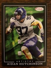 2022 SAGE Artistry Football Base & Silver Singles *** PICK YOUR CARD***