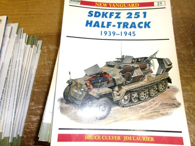 Osprey New Vanguard - #25 Sdkfz 251 Half Track 1939-45