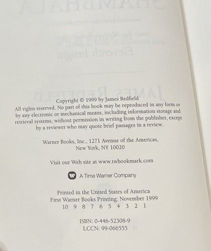 Pre Owned Vintage The Secret Of Shambhala Hardcover Book 1999 - Foto 4 di 4