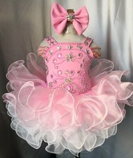 Jenniferwu Pageant Party Princess Birthday Dresses Tulle Tutu Dress for Girls