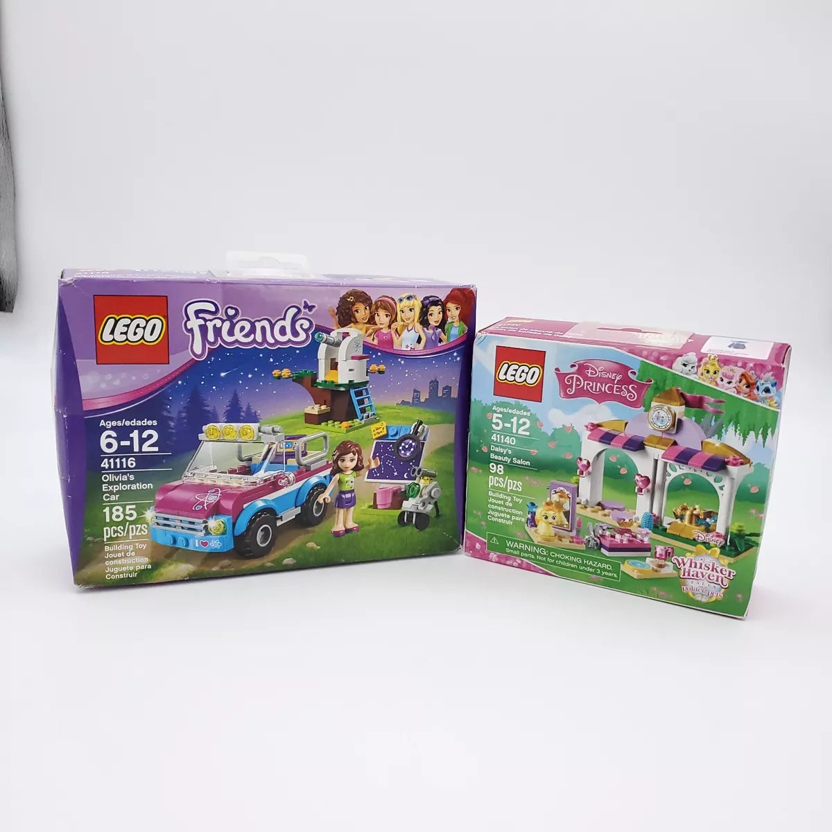 Lego Friends 41116 Olivia s Exploration Car Lego 41140 Daisy s Beauty Salon Lot