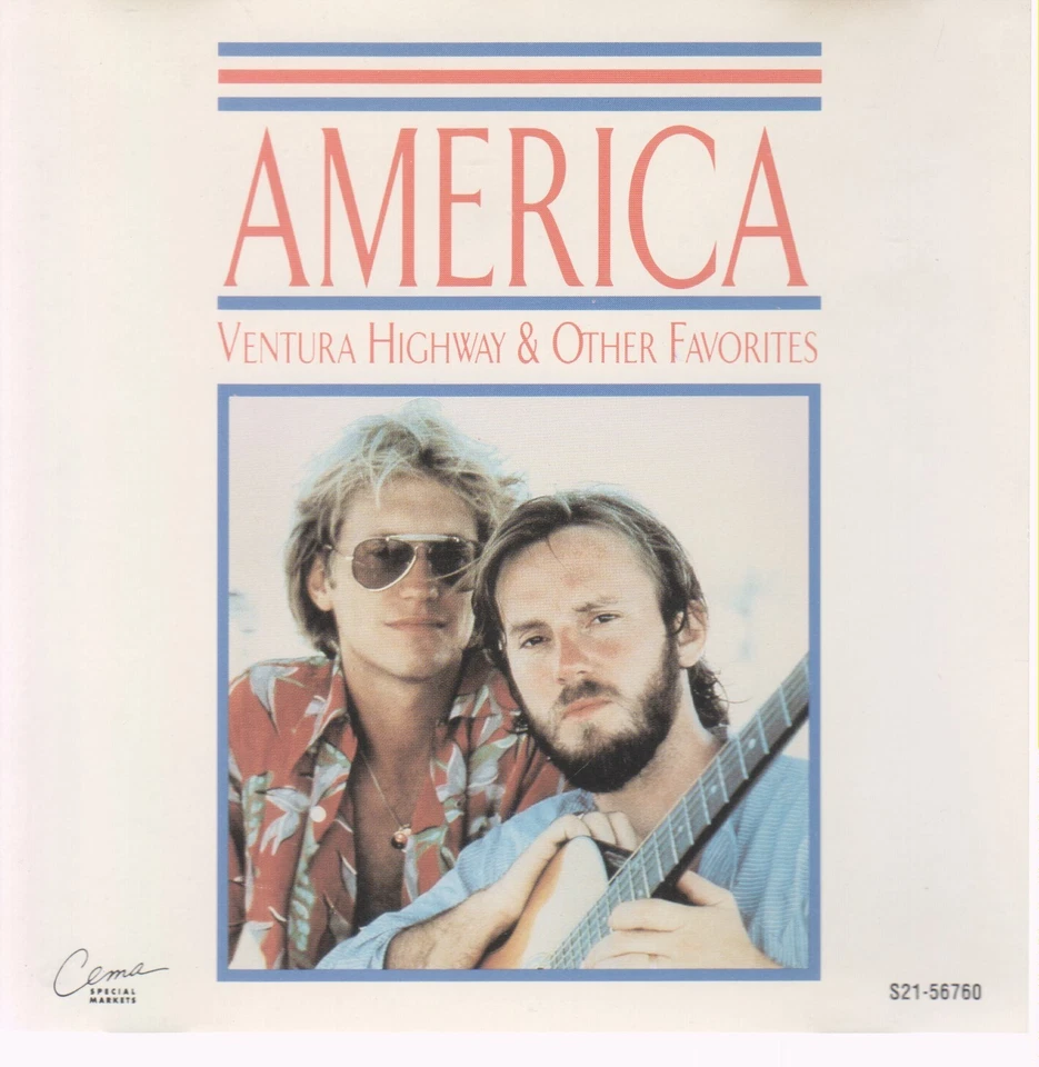 America - Ventura Highway - Album CD - TBE - Photo 1/2
