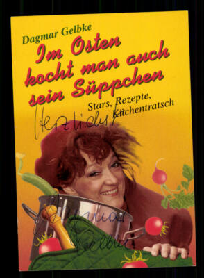 Dagmar Gelbke Koch Autogrammkarte Original Signiert # BC 188249