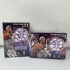 (2) 2019-20 Panini NBA Illusions Basketball Trading Card Blaster Box 2020 SEALED