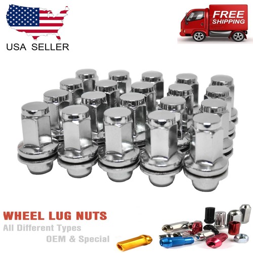24PCS OEM FACTORY TYPE LUG NUT FITS TOYOTA TUNDRA 14X1.5 ALL MAG SEAT