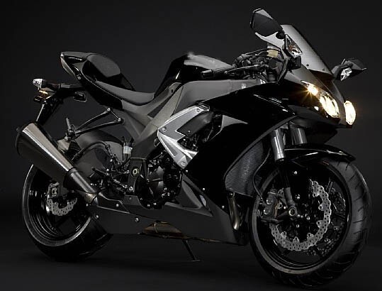 Gloss Black Fairing Kit For Kawasaki Ninja ZX10R 2008-2010 2009
