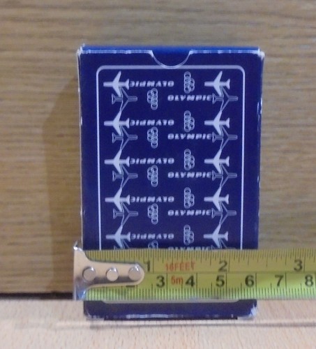 OLYMPIC AIRWAYS ADVERTISIGN VTG PLAYING CARDS DECK - Picture 12 of 13