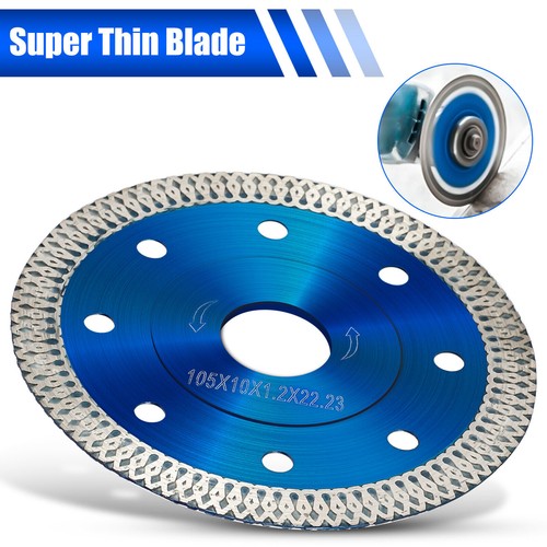4/4,5 Zoll Feinsteinzeug Fliese Turbo Diamant Trocken Trennscheibe Schleifscheibe Sägeblatt - Bild 2 von 7