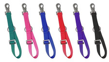 New! 30" long Adjustable 1" wide NYLON BUCKET HANGER w/ Snap & ring 6 COLORS!