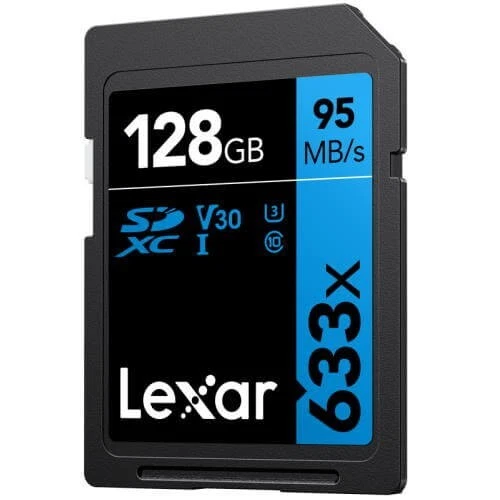 Lexar Professional 128GB Class 10 UHS I U1 633x 95MB/s High Speed SDXC Card-UK - Image 2 of 4
