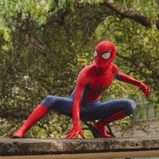 The Amazing Spider-man Jumpsuit TASM2 Cosplay Bodysuits Costume Halloween Party